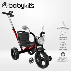 BABY KITS - Triciclo Moto Trike Rojo