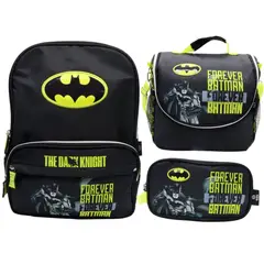 CHILDRENS CLUB - Pack Escolar Mochila Juvenil Batman Oficio