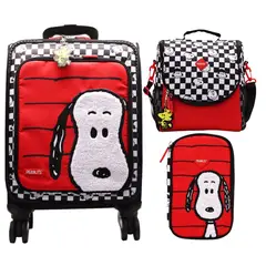CHILDRENS CLUB - Pack Escolar Maleta Deluxe Snoopy Oficio