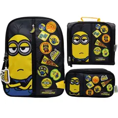 CHILDRENS CLUB - Pack Escolar Mochila Minions Kevin Mi Villano favorito Oficio