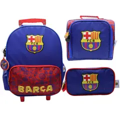 CHILDRENS CLUB - Pack Escolar Maleta Barcelona Futbol Oficio