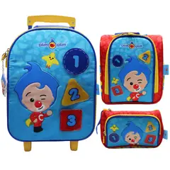 CHILDRENS CLUB - Pack Escolar Maleta Plim Plim Numeros Nido