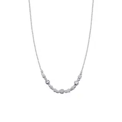 BALIQ - Collar Tres Cubos Plata 925