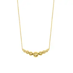 BALIQ - Collar Bolitas Goldensilver