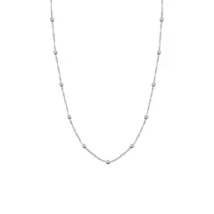 BALIQ - Collar Bolitas Plata 925