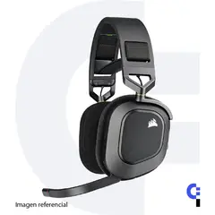 CORSAIR - AUDIFONO INALAMBRICO GAMING HS80 RGB