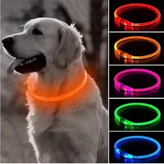 GENERICO - COLLARES LED RECARGABLES PARA MASCOTAS