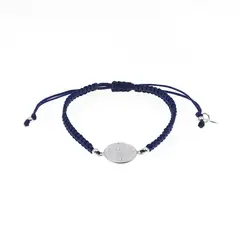 BALIQ - Pulsera San Benito Plata 925 Hombre