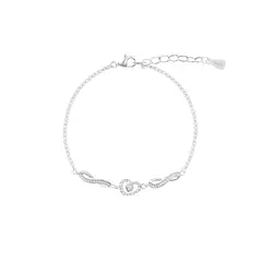 BALIQ - Pulsera Infinito Plata 925