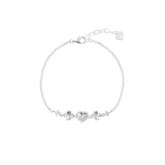 BALIQ - Pulsera Corazon Plata 925