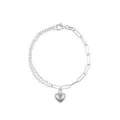 BALIQ - Pulsera Corazón Plata 925