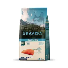 BRAVERY - Salmon Perros Adultos Razas Pequeñas 7 kg