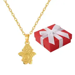 GENERICO - Collar Dije Niño Ángel Regalo Comunión Bautizo Confirmación