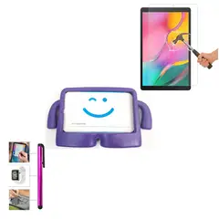 GENERICO - Funda para Niños + Mica + Lapiz para Samsung Tab A 10.1 2019 SM-T510 SM-T515