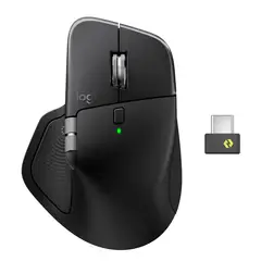 LOGITECH - MOUSE MX MASTER 4 WIRELESS CON USB-C BLUETOOTH 8KDPI GRAPHITE