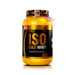 LEVEL PRO - Iso Gold Whey 1.1 kg Proteina Isolatada - Vainilla