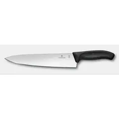 Victorinox - Cuchillo para trinchar SwissClassic color negro. Hoja 25 cm.