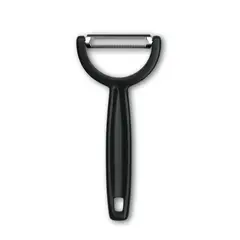 VICTORINOX - Pelador YPSO Aserrado Doble Filo Negro
