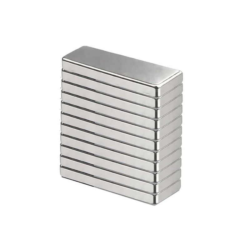 Iman de Neodimio Modelo Rectangular 20x10x2mm Pack 10 unds