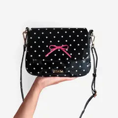 IRISABA - CARTERA DE CUERO DOMENICA NEGRO