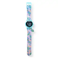 DISNEY CLASICOS - Reloj para niños Stitch LED