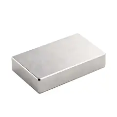 GENERICO - Iman de Neodimio Modelo Rectangular 48x28x9mm 1 und