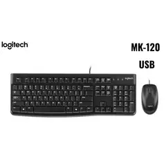 LOGITECH - KIT TECLADO Y MOUSE MK120 ESPAÑOL