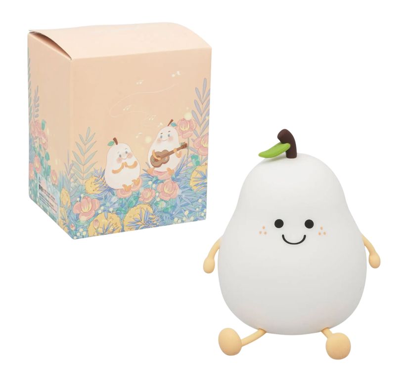 Lámpara LED Nocturna de Pera de Silicona Inalámbrica