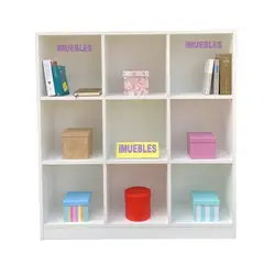 TEMEL - Estante organizador escolar Juguetes y Material Didáctico