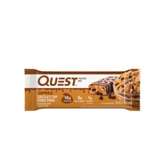 QUEST - BAR DIPPED 60 G CHOCOLATE CHIP COOKIE DOUGH -