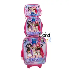 GENERICO - Set Escolar 3 Piezas GUERRERAS K-Pop HUNTRIX