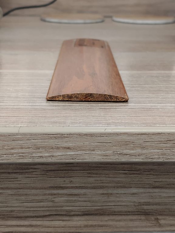 MOLDURA T BAMBU CARBONIZADO 5X45X1850MM