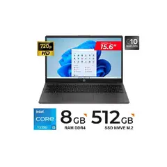 HP - 250 G10 INTEL COREI5-1335U 8GB 512SSD 15.6" HD WIN 11