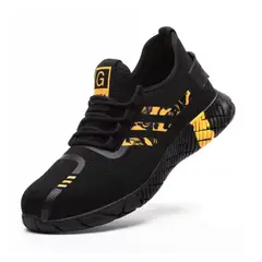 GENERICO - ZAPATO DE SEGURIDAD PUNTA DE ACERO hombre