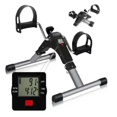 SPORT RICHMAR - Pedalera Ejercitador Digital Terapia Piernas Brazos Plegabl
