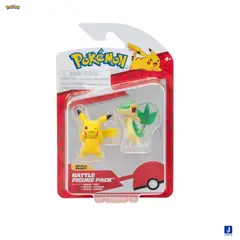 Nintendo - FIGURAS POKEMON BATTLE PIKACHU SNIVY