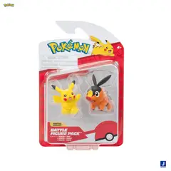 NINTENDO - FIGURAS POKEMON BATTLE PIKACHU TEPIG