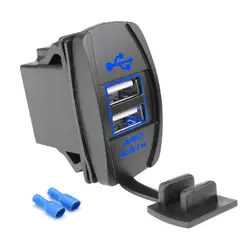 JET - Cargador USB 12V para Auto 2 Entradas Funcional