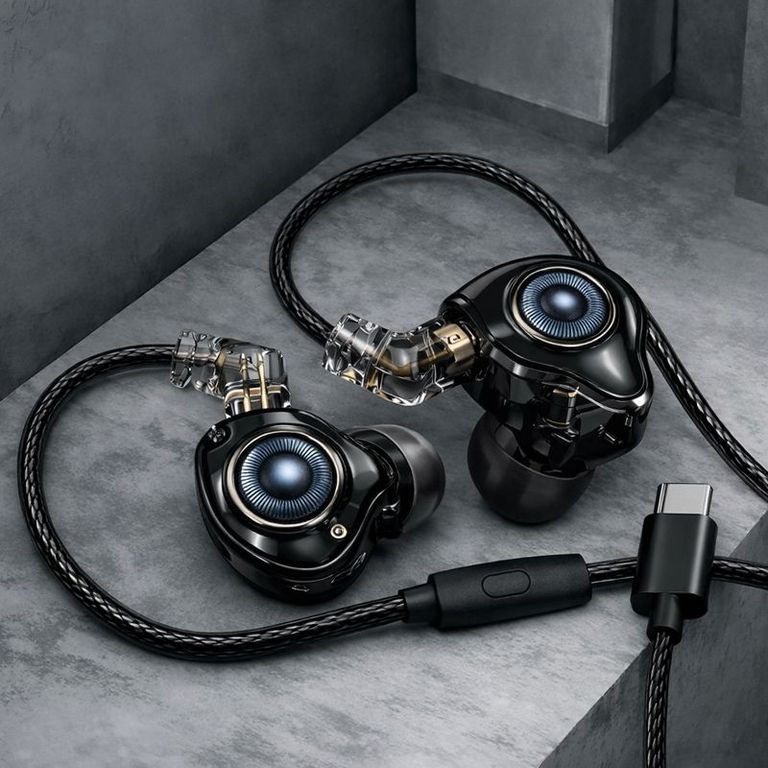 Audífonos LK - S25 con Micrófono Negro