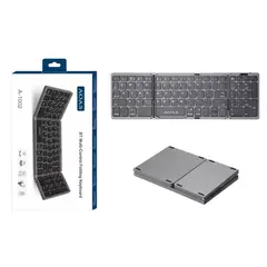GENERICO - Teclado Inalámbrico Plegable con Panel Táctil - Bluetooth Recargable y Silencioso