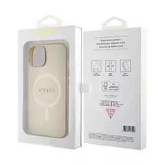 GUESS - Case para Iphone 15 Pro Max - Dorado