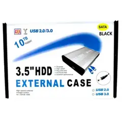 GENERICO - CASE 3.5 HDD EXTERNAL USB 2.0/3.0 PARA PC
