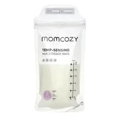 MOMCOZY - Bolsas de almacenamiento para leche materna con sensor de Temperatura 6 oz - Cj x 120 unds