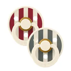 BIBS - Setx2 Chupones Studio Collection Talla 2 + 6M