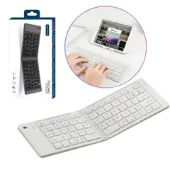 GENERICO - Teclado Plegable Bluetooth AOAS - Recargable y Ultra Portátil - Para Tablet iPad y Smartphone