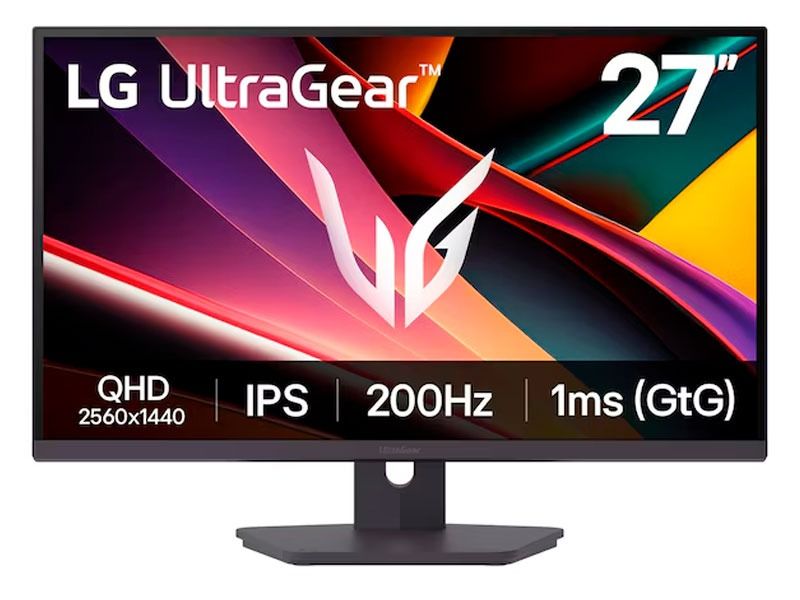 MONITOR GAMING 27G610A-B UltraGear G6/ QHD/ 200HZ/ 1MS/ HDMI/ DP/ 27