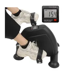 GENERICO - Ejercitador Pedalera Digital Mini Bici Terapia Pierna Brazo