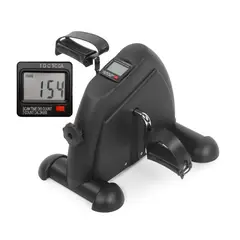 GENERICO - Ejercitador Pedalera Digital Mini Bici Terapia Pierna Brazo