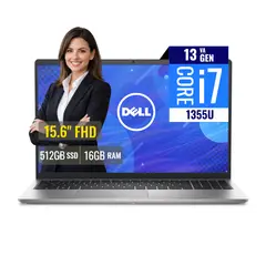 DELL - Laptop DC15250 Intel Core i7 1355U 16GB RAM 512GB SSD M2 156 FHD FreeDOS