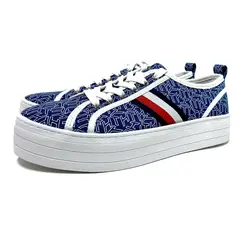 MARCA - Tommy Hilfiger - Zapatillas Plataforma Barra Azul Mujer - ACCESORIOS - BELLEZA